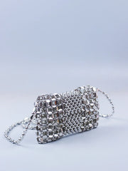 Handmade Beaded Long Chain Handbag