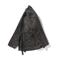 Japanese Style Jacquard Knit Cardigan