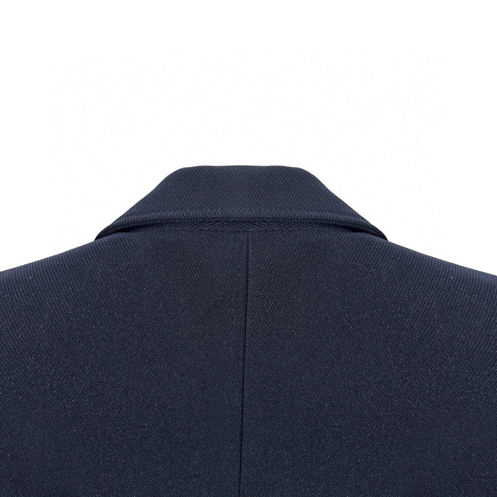 Metal buckle Waist Slimming Blazer