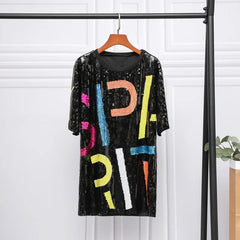 Spirit Sequined Loose T-Shirt