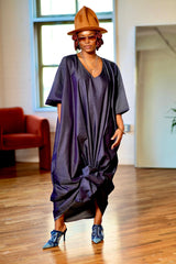 Uza Denim Kaftan Dress - DMNJ