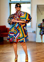 African Print A-Line Dress Bundle