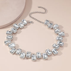 Full Diamond Crystal Necklace