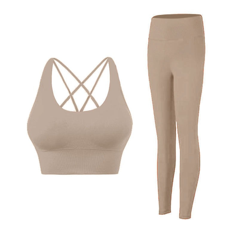 Solid Yoga Top + Pants