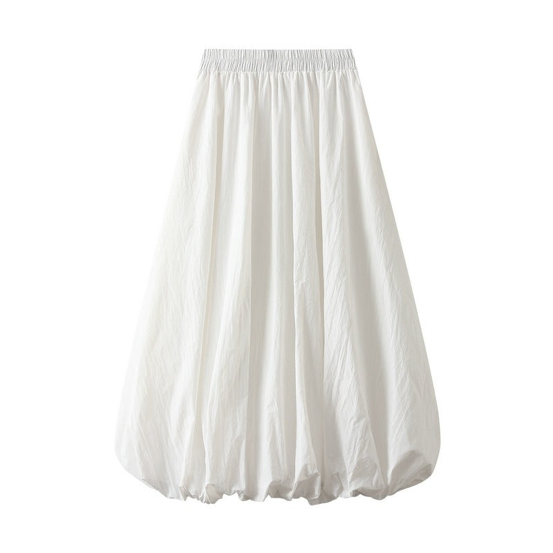 High Waist Lantern Skirt