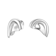 Ear Shaped Clip On Earrings