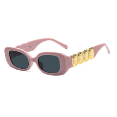 Embellished Square Frame Sunglasses