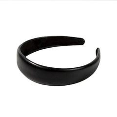 Classic Padded Faux Leather Headband