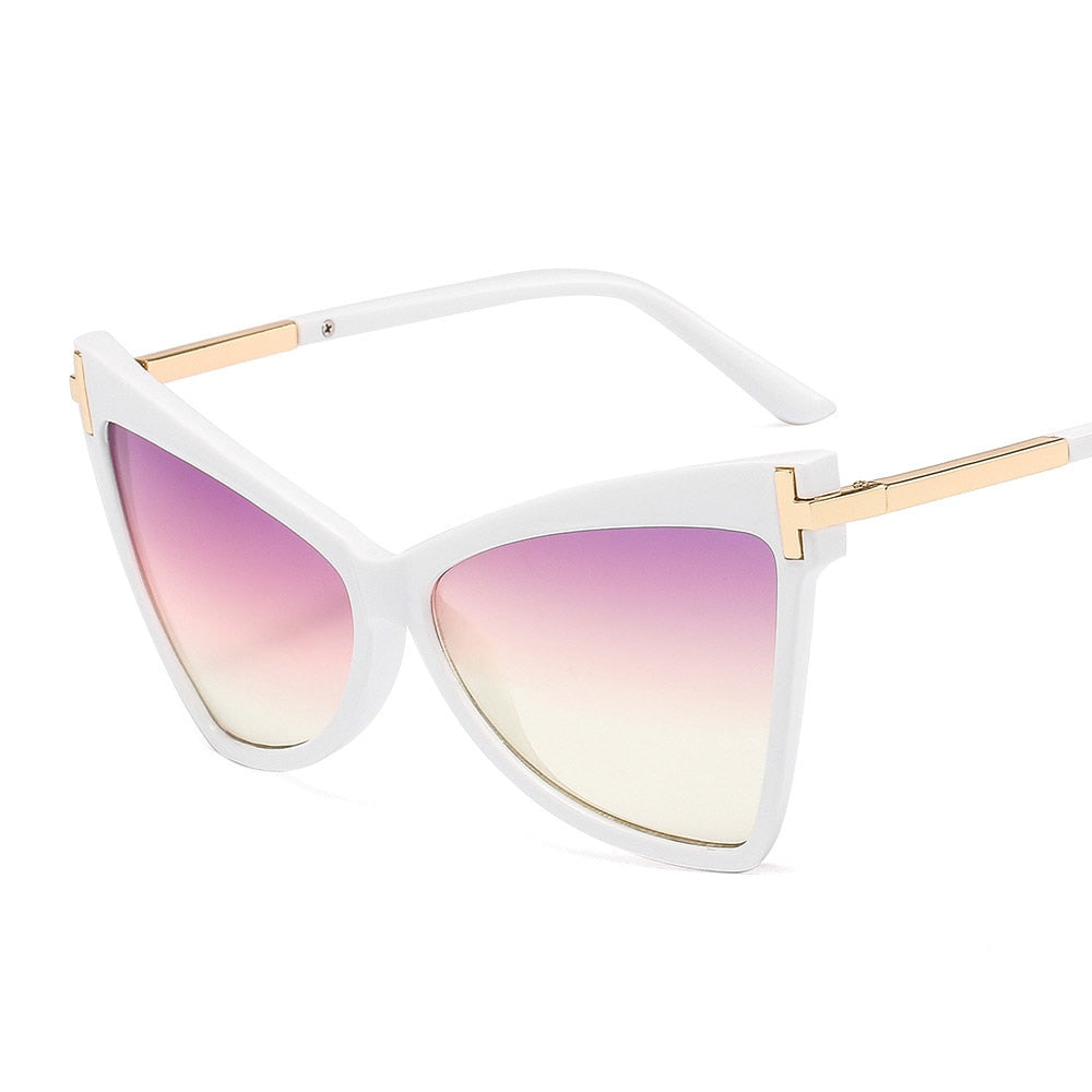 Retro Cat Eye UV400 Sunglasses