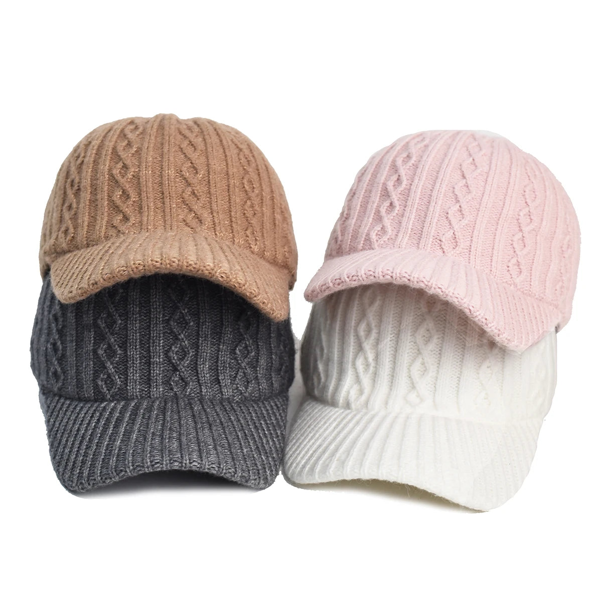 Cotton Knitted Baseball Cap