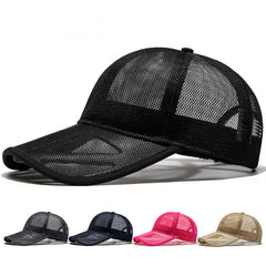 Mesh Velcro Adjustable Cap