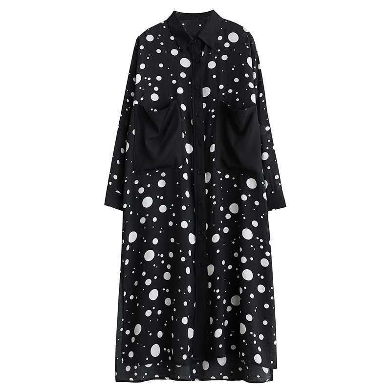 Splicing Large Pocket Retro Midi A-Line Dress