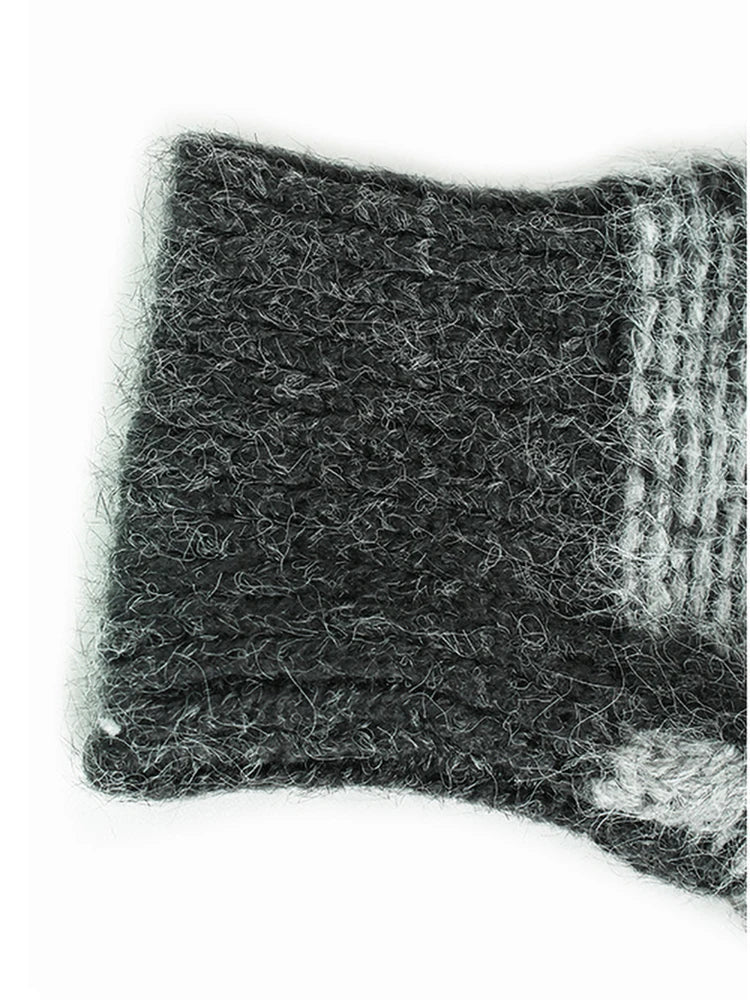 Denim Pocket Knitted Cardigan