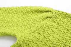 Strawberry Jacquard Loose Knitted Sweater