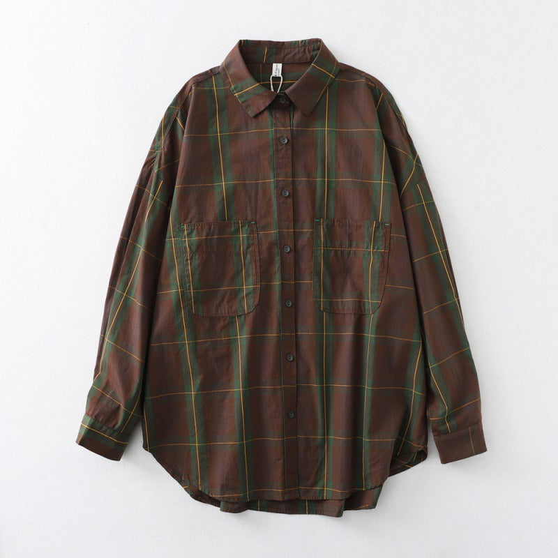 Plaid Loose Fit Shirt