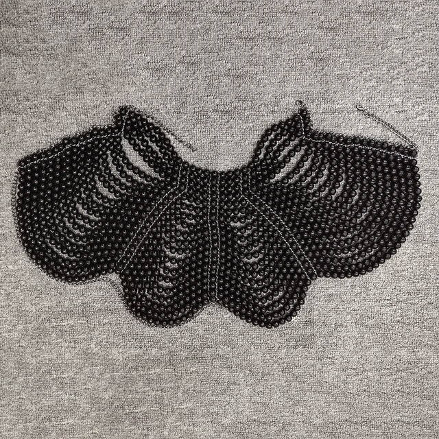 Pearl Chain Shawl Top