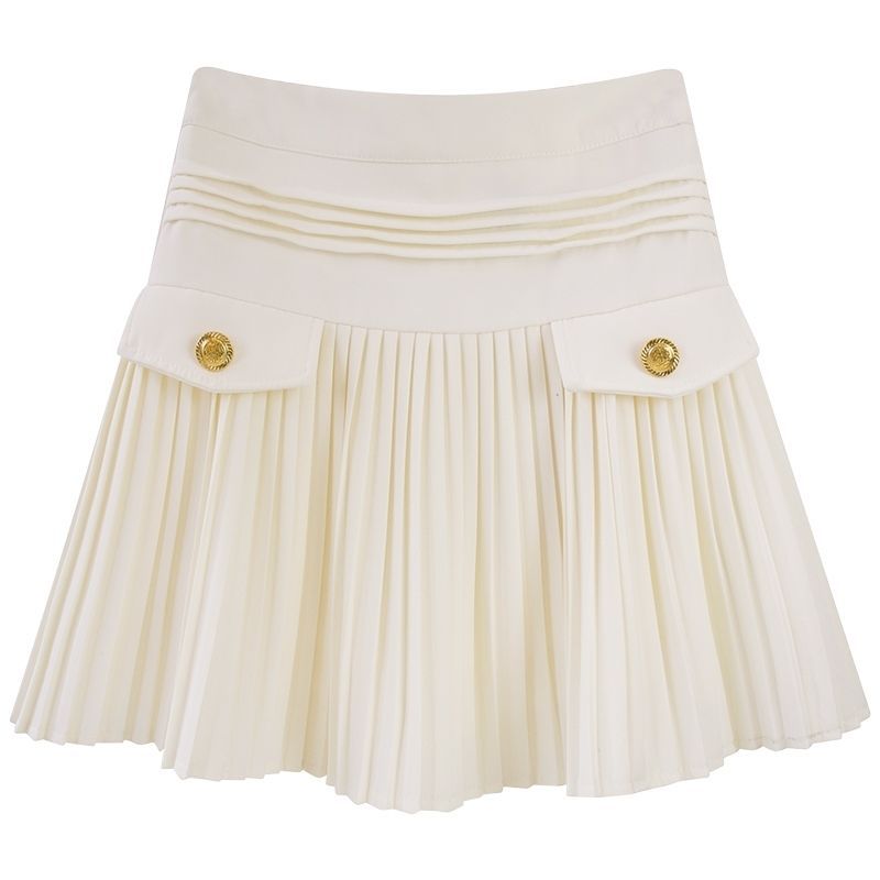 Chic Pleated Tennis Mini Skirt with Inner Shorts