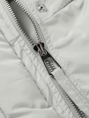 Puff Cotton-Padded Zip Up Thick Jacket