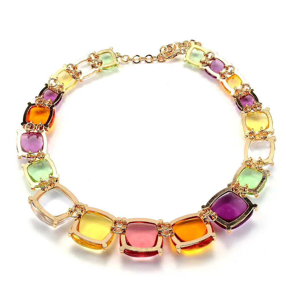 Smooth Resin Choker Necklace