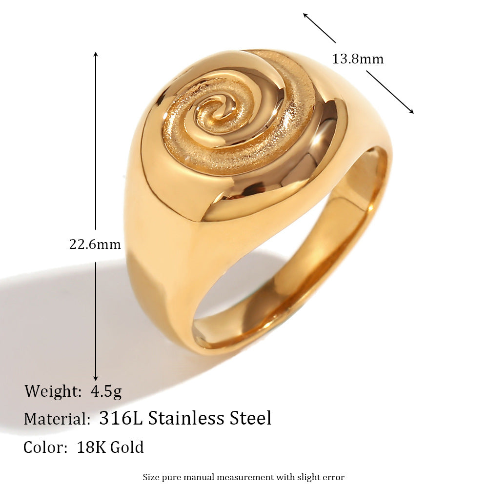 Retro Round Vortex Ring