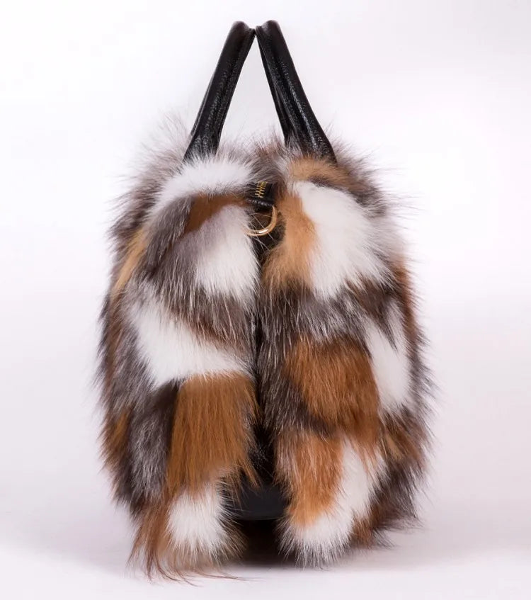 Genuine Fur Leather Bag