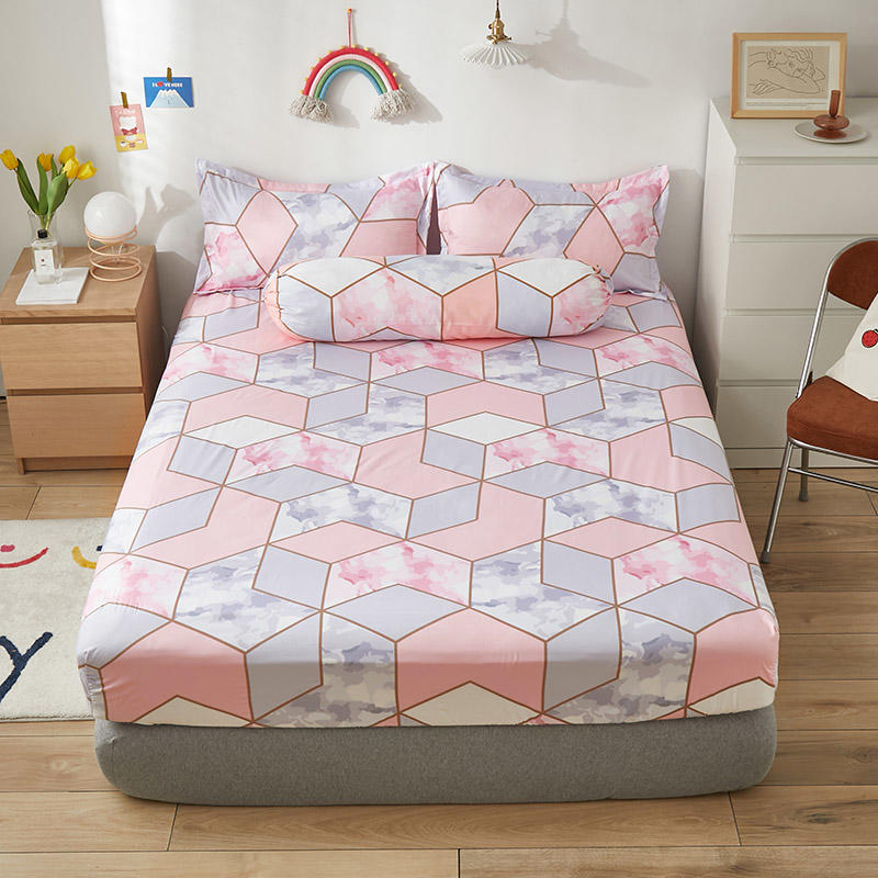 Queen Size Fitted Bed Sheet with Elastic Band King Size Bed Cover Floral Style sabanas cama 150 Sheets (no pillowcase)