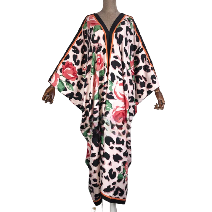 Cozy Floral  Maxi Kaftan -WINI