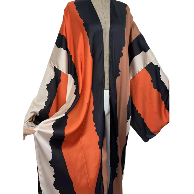 Loose Long Kimono  Cardigan - WINI