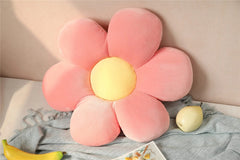 Flower Plush Throw Pillow Soft Stuffed Cotton Cushion Living Bedroom Home Chair Decorative Pillows Sofa Cushions Birthday Gifts