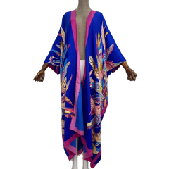 Vibrant Chic Maxi Cardigan - WINI