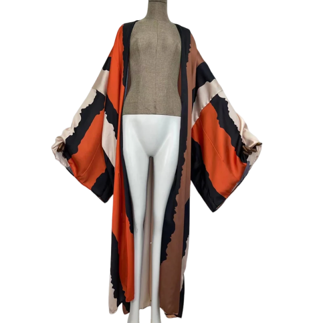 Loose Long Kimono  Cardigan - WINI