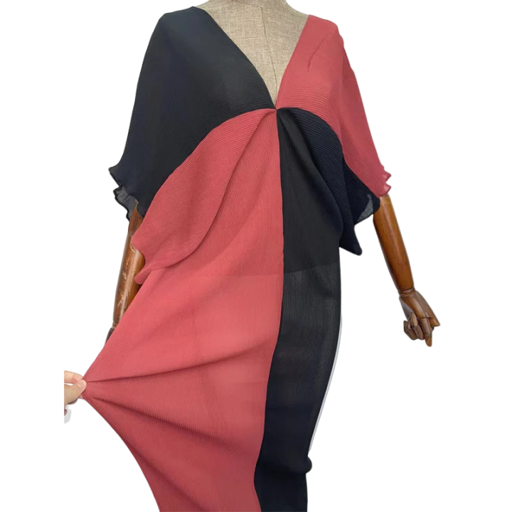 Comfy Two Tone Kaftan Dress - WINI