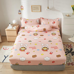 Queen Size Fitted Bed Sheet with Elastic Band King Size Bed Cover Floral Style sabanas cama 150 Sheets (no pillowcase)