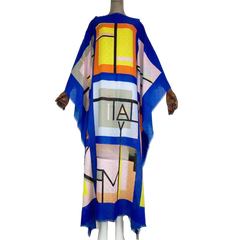 Cozy Silk Kaftan Dress - WINI