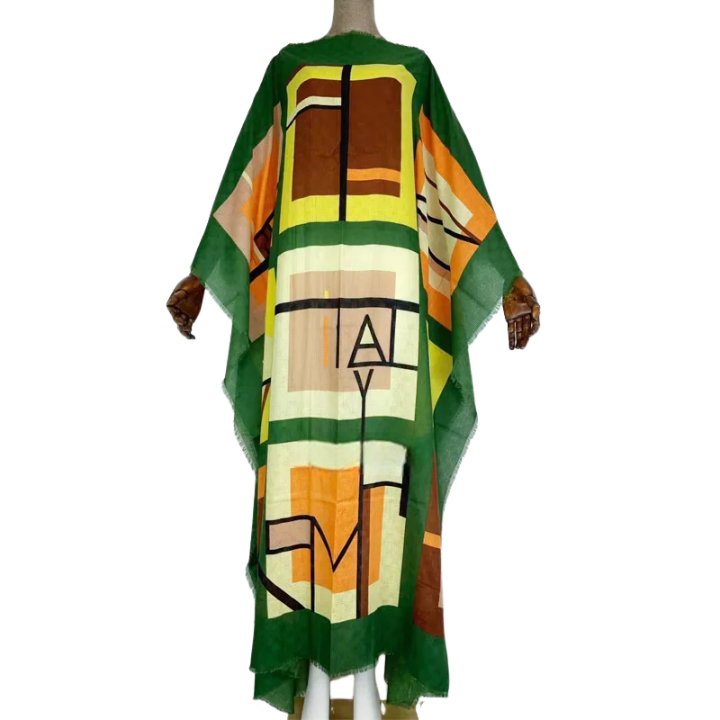 Cozy Silk Kaftan Dress - WINI