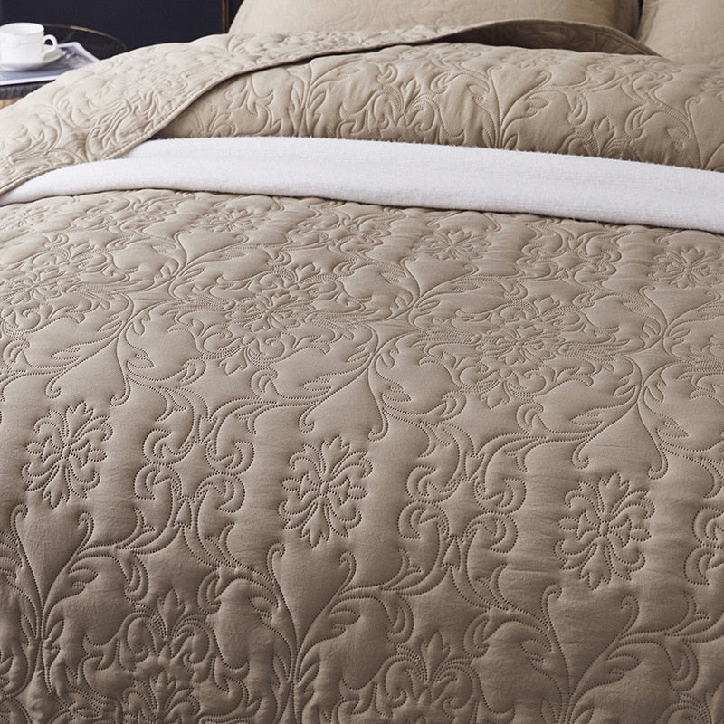 Bedspread on Bed Quilt Set Queen Size 3PCS/1PC Quilted Blanket on Bed 220x240cm Bed Cover Coverlet for All Season