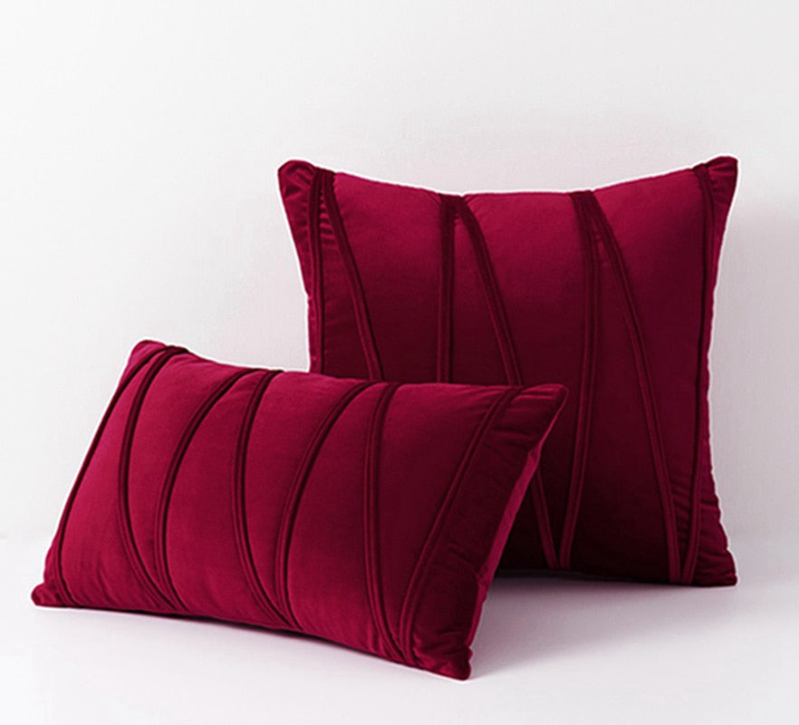 Cushion Cover Velvet Decoration Pillows For Sofa Living Room Car Housse De Coussin 45*45 Decorative Pillows Nordic Home