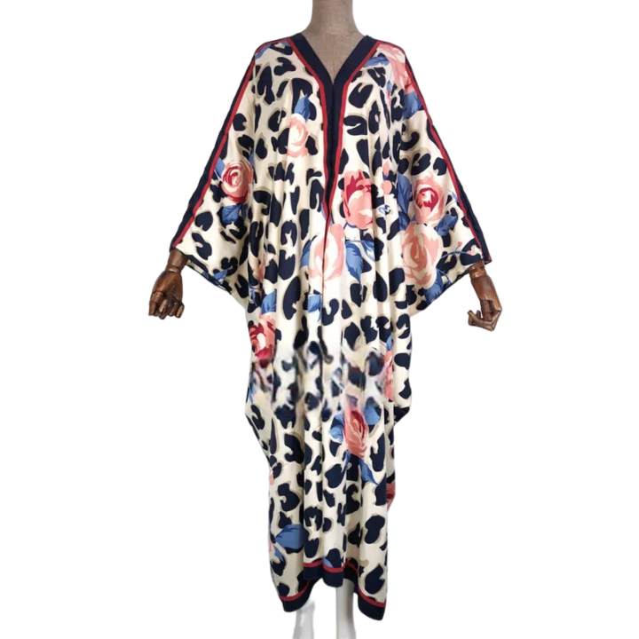 Cozy Floral  Maxi Kaftan -WINI