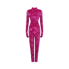 One-Piece Full Length Gloved Jumpsuit