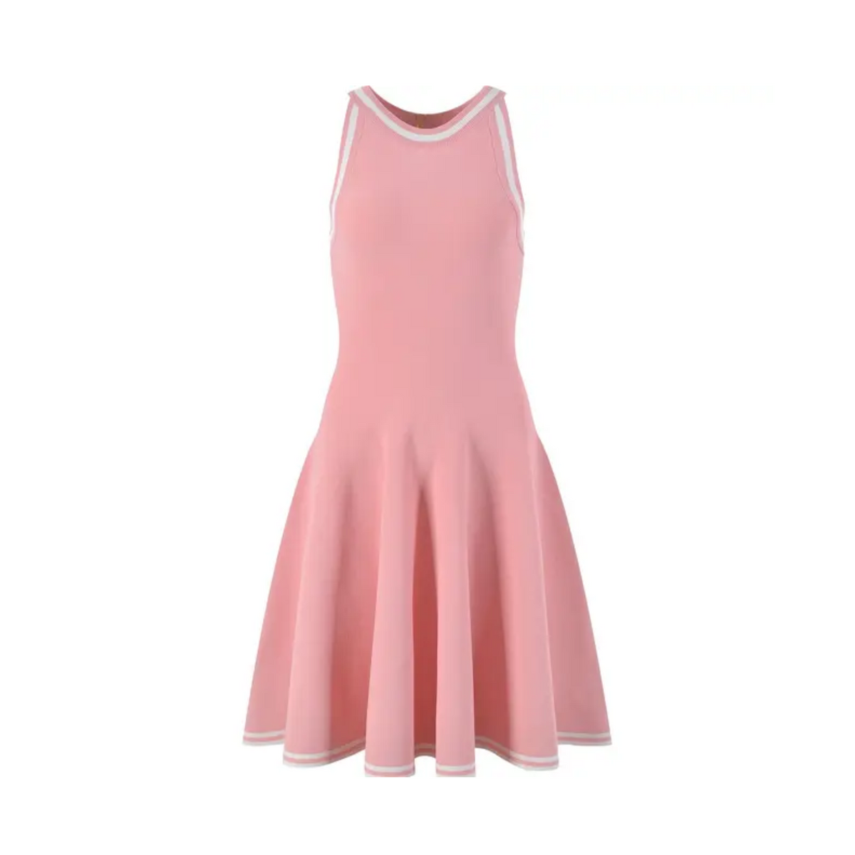 Sleeveless Knitted Skater Dress