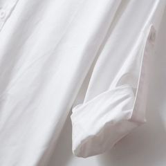 Cotton Midi Shirt Dress
