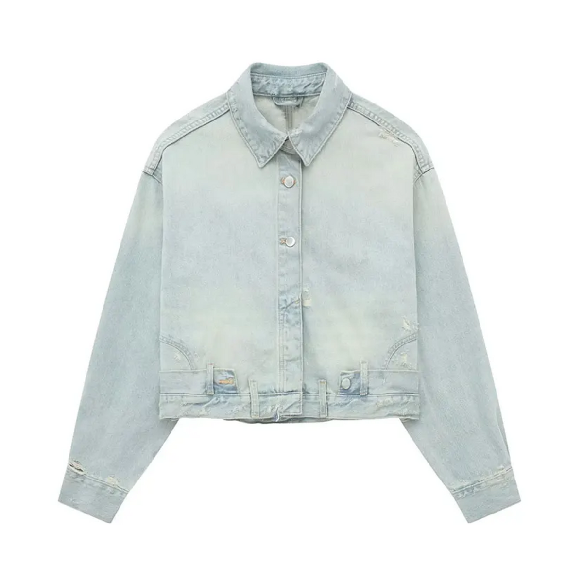 Reconstructed Jeans Denim Jacket