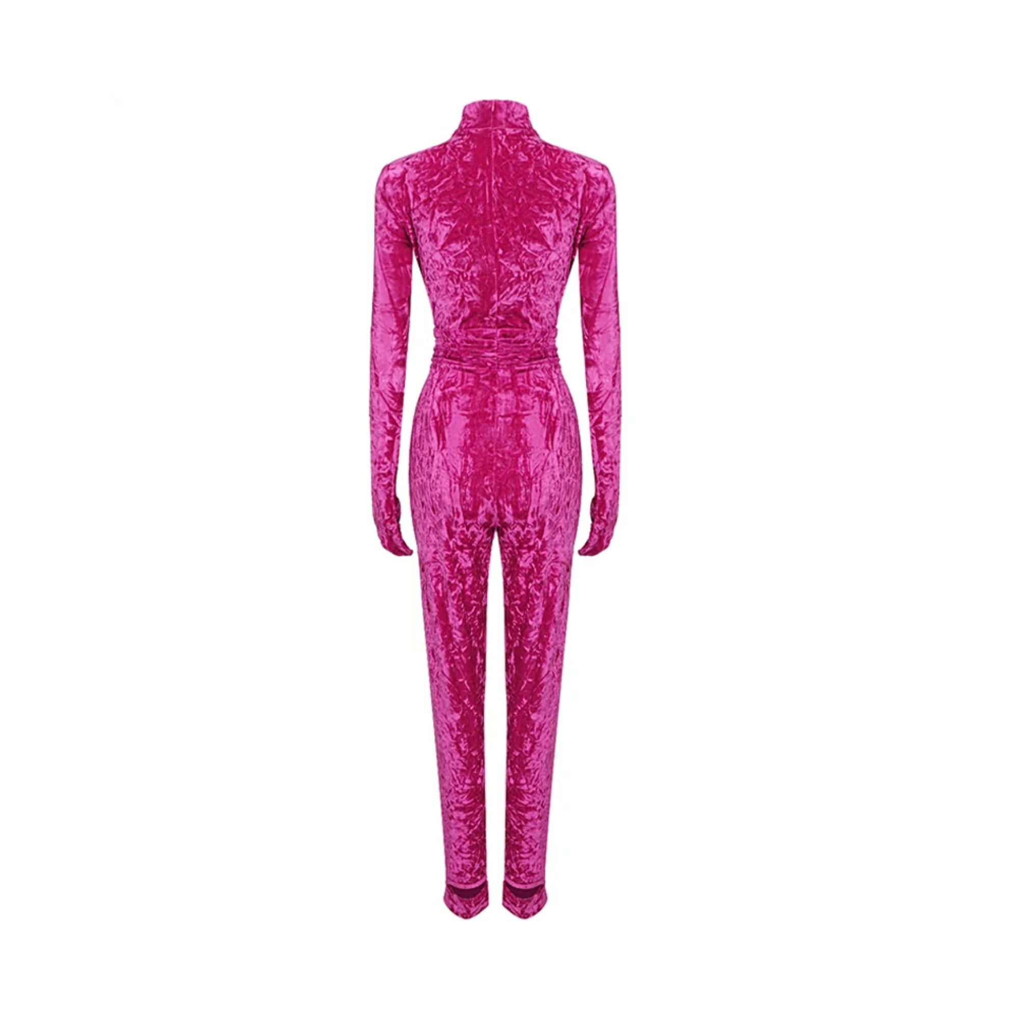 One-Piece Full Length Gloved Jumpsuit