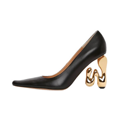 Golden Icon High Heel Pumps