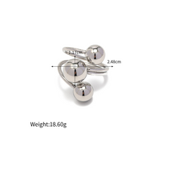 Chunky Geometric Adjustable Rings