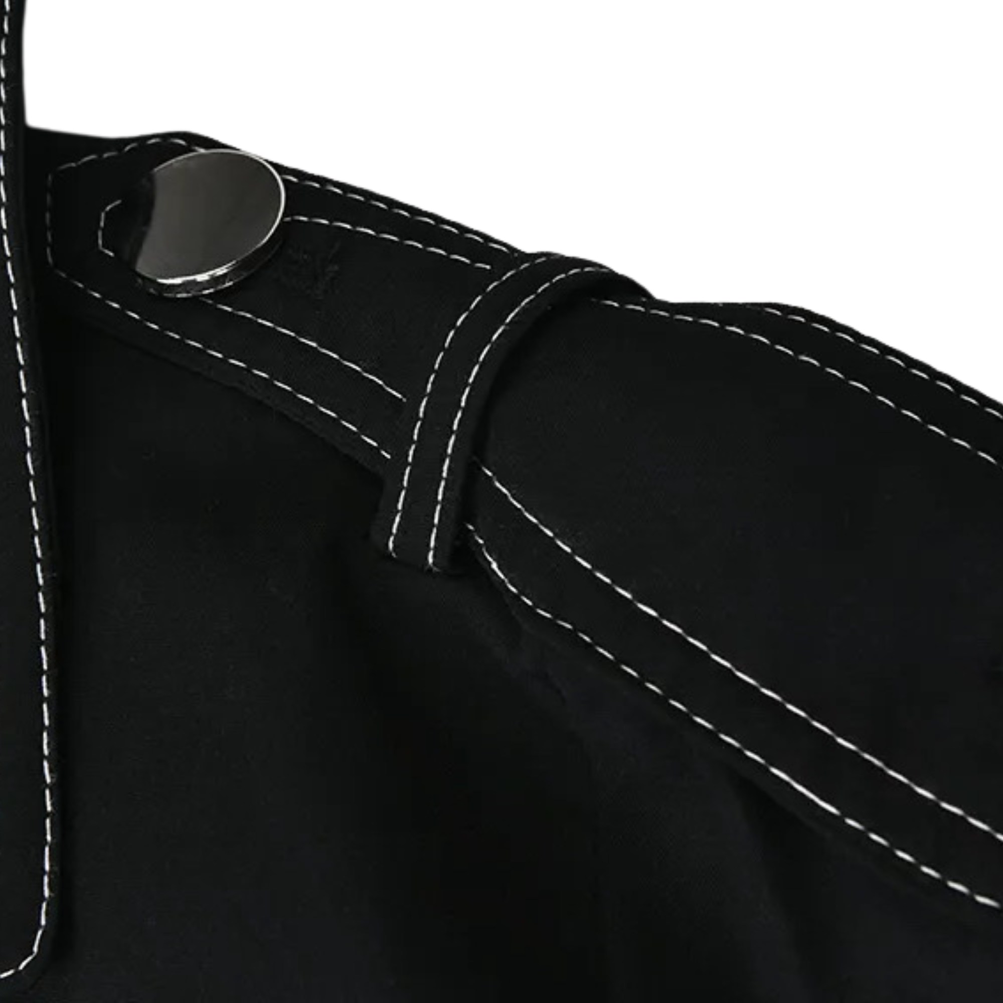 Geometric Metal Buckle Trench Coat