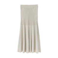 Viscose Knitted Mid-Length Skirts