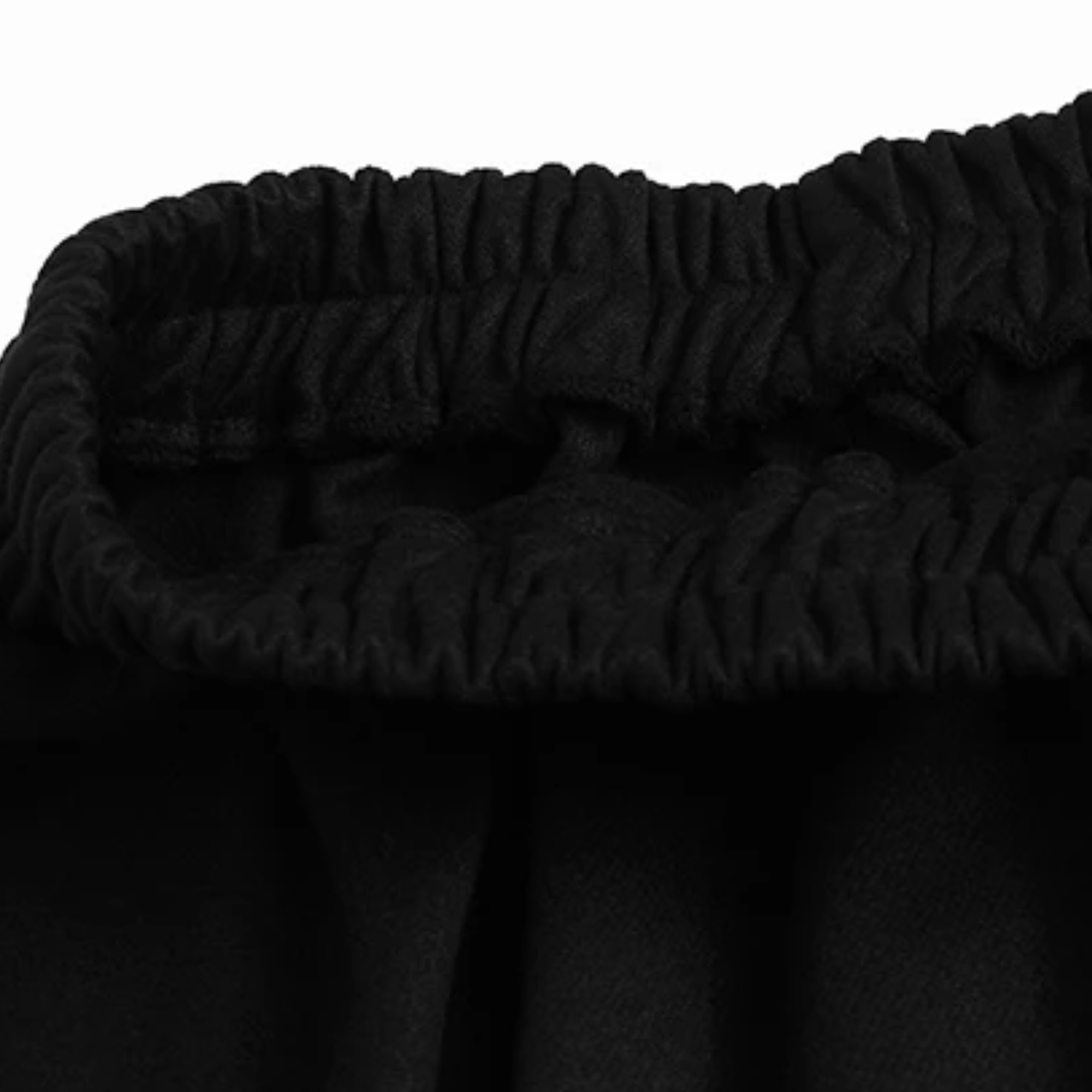 Patchwork Elastic Waist Skirt