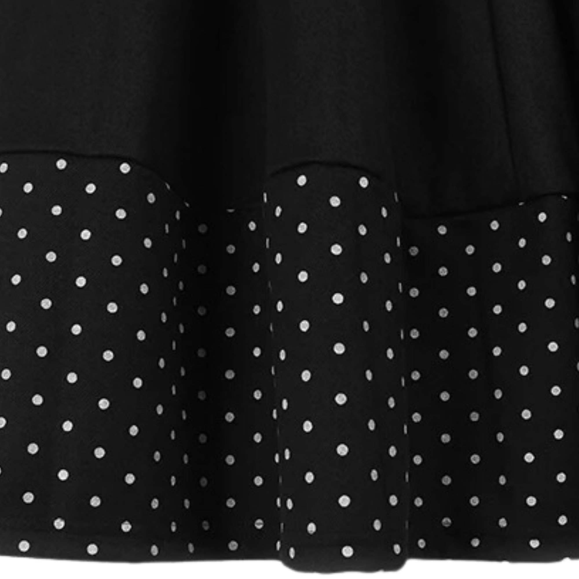 Patchwork Elastic Waist Skirt