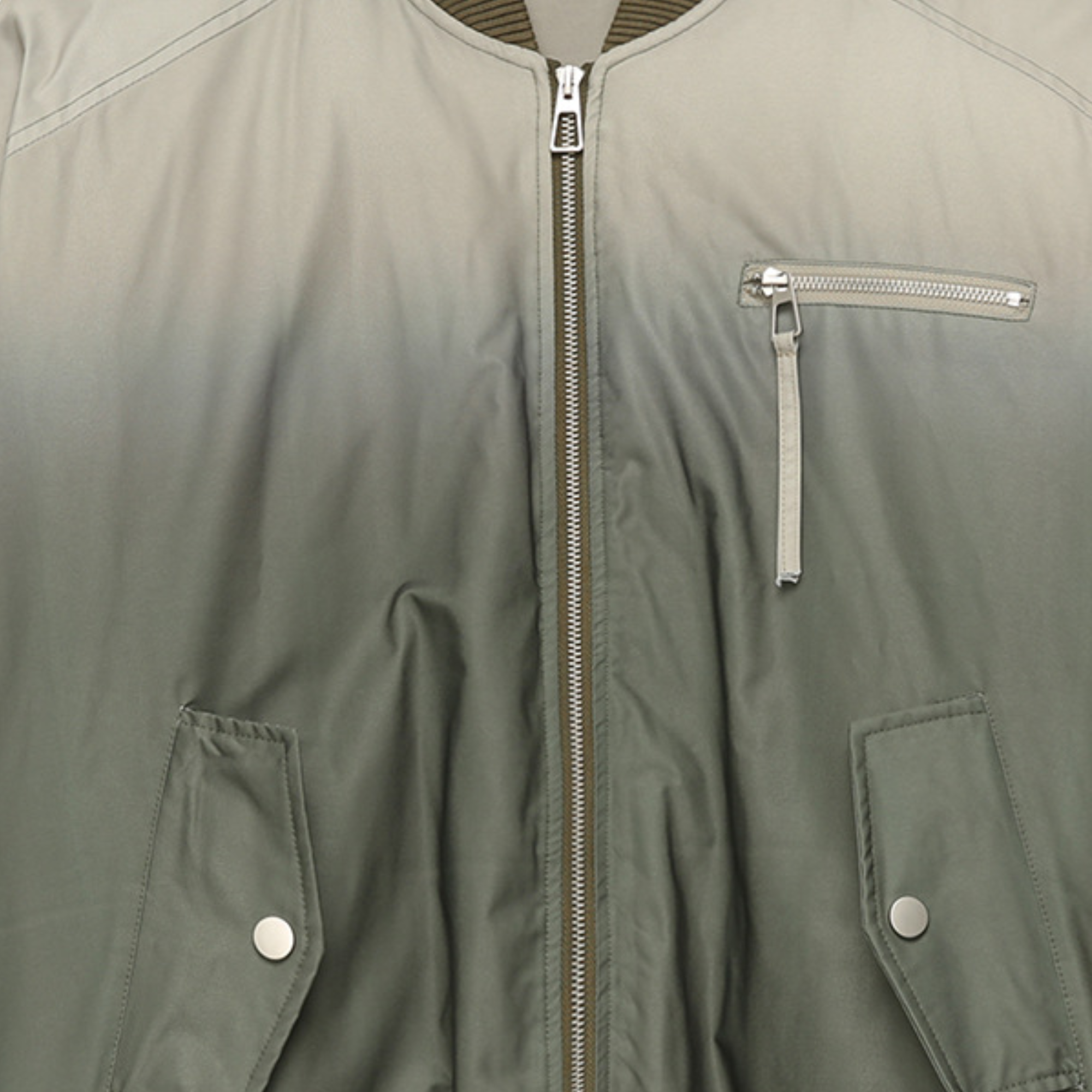 Gradient Color Loose Jacket